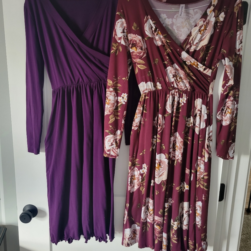 Nursing friendly dresses